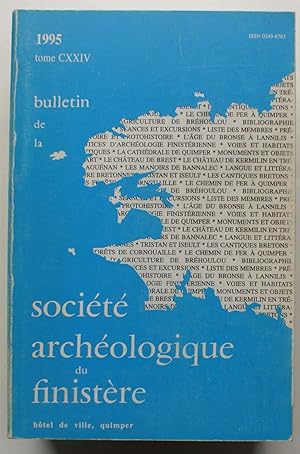 Société Archéologique du Finistère - Année 1995 - Tome CXXIV