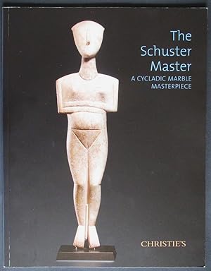 The Schuster Master A Cycladic Marble Masterpiece