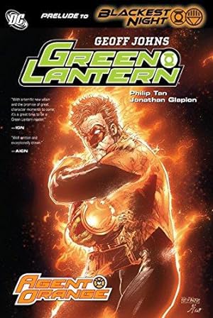 Imagen del vendedor de Green Lantern: Agent Orange: Prelude to Blackest Night a la venta por WeBuyBooks