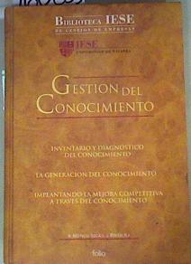 Seller image for Gestin de Conocimiento for sale by Almacen de los Libros Olvidados