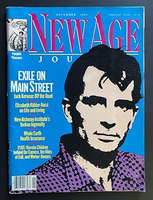 Image du vendeur pour New Age Journal (November 1984) - includes a cover feature on Jack Kerouac mis en vente par Philip Smith, Bookseller