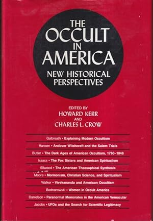 Seller image for The Occult in America : New Historical Perspectives for sale by Ziesings