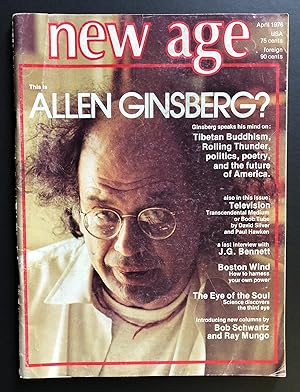 New Age Journal 12 (April 1976) - includes a cover interview with Allen Ginsberg