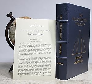Foundation Trilogy SIGNED by ISAAC ASIMOV; Easton Press Masterpiece of Science Fiction (1988)