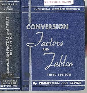 Conversion Factors and Tables (Third Edition)
