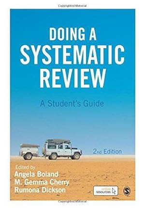 Bild des Verkufers fr Doing a Systematic Review: A Student's Guide zum Verkauf von WeBuyBooks