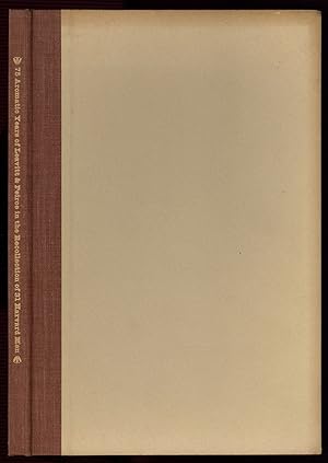 Bild des Verkufers fr 75 Aromatic Years of Leavitt & Peirce in the Recollection of 31 Harvard Men zum Verkauf von Between the Covers-Rare Books, Inc. ABAA