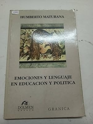 Seller image for Emociones y Lenguaje En Educacion Politica for sale by SoferBooks