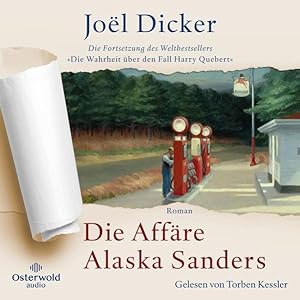 Seller image for Die Affre Alaska Sanders: 3 CDs | Die Fortsetzung des Weltbestsellers Die Wahrheit ber den Fall Harry Quebert ? MP3 CD for sale by Studibuch