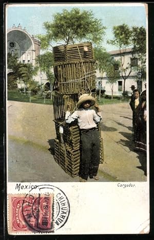 Postcard México, Cargador, Junge Träger