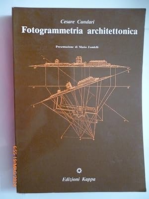 Seller image for Fotogrammetria architettonica for sale by Historia, Regnum et Nobilia