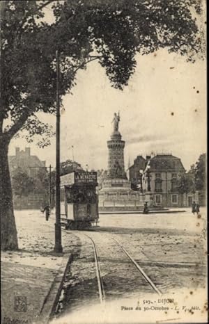 Ansichtskarte / Postkarte Dijon Côte d'Or, Place du 30.Octobre