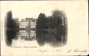 Ansichtskarte / Postkarte Gevrolles Côte-dOr, Schloss
