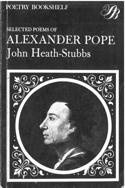 Selected poems of Alexander Pope.
