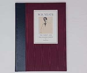 Image du vendeur pour Yeats the Tarot and the Golden Dawn - Limited Edition Hardcover in Quarter Leather and Moire Silk mis en vente par Rare Books Honolulu