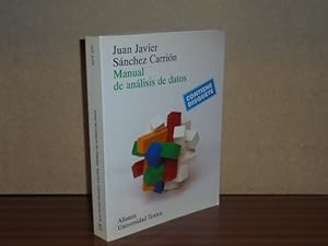Seller image for MANUAL DE ANLISIS DE DATOS (Con disquete) for sale by Libros del Reino Secreto