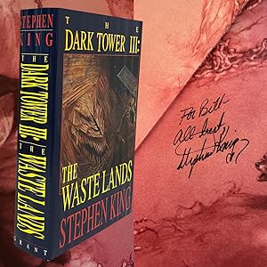 Immagine del venditore per Stephen King "The Dark Tower III: The Wastelands " Slipcased Signed First Edition, First Printing w/COA venduto da veryfinebooks