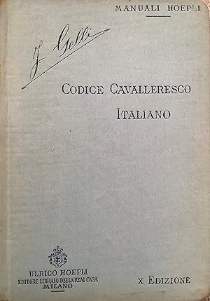 Codice Cavalleresco Italiano.