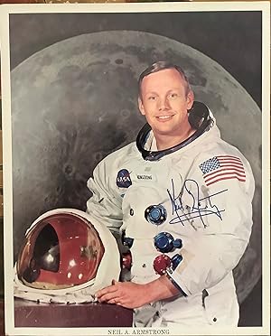 Foto autografata Neil Armstrong