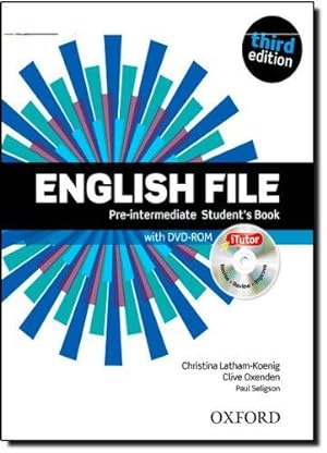 Image du vendeur pour English File 3e Pre Intermediate Student Book & Itutor Pack mis en vente par WeBuyBooks