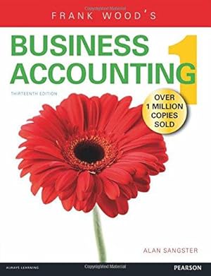 Bild des Verkufers fr Frank Wood's Business Accounting Volume 1 zum Verkauf von WeBuyBooks