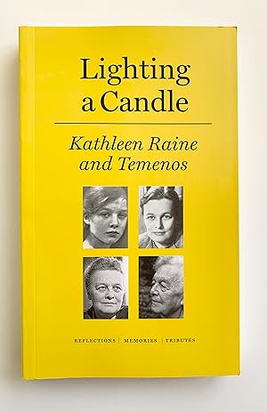 Imagen del vendedor de Lighting a Candle: Kathleen Raine and Temenos. a la venta por Peter Scott