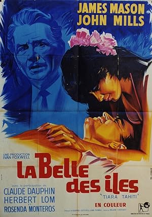 "LA BELLE DES ILES (TIARA TAHITI)" Réalisé par William T. KOTCHEFF en 1962 avec James MASON, John...