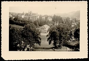 Switzerland 1952, Bern, Partial view, Vintage photography