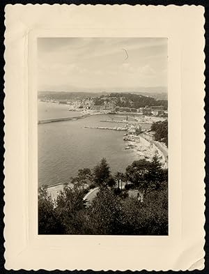 France 1951, Nice, The harbor, Vintage photography
