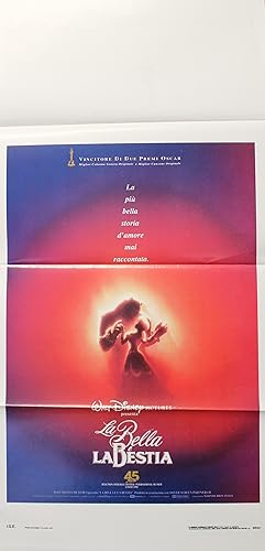 "LA BELLE ET LA BÊTE (BEAUTY AND THE BEAST)" Réalisé par Gary TROUSDALE et Kirk WISE en 1991 / Af...