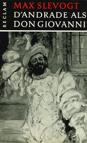 Bild des Verkufers fr Der Snger D'Andrade als Don Giovanni. Einfhrung von Bruno Bushart. (= Werkmonographien zur bildenden Kunst Nr. 47). zum Verkauf von ANTIQUARIAT MATTHIAS LOIDL