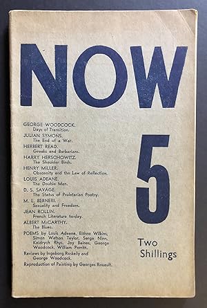 Immagine del venditore per Now 5 (Volume Five, 1945) venduto da Philip Smith, Bookseller