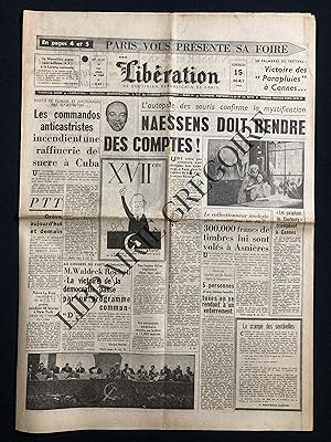 LIBERATION-N°6130-VENDREDI 15 MAI 1964