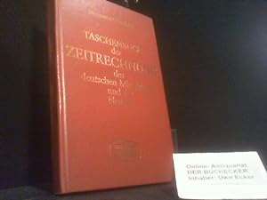 Image du vendeur pour Taschenbuch der Zeitrechnung des deutschen Mittelalters und der Neuzeit. Transpress-Reprint mis en vente par Der Buchecker