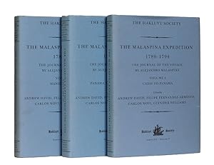 The Malaspina Expedition 1789-1794. Journal of the Voyage by Alejandro Malaspina. Volume I Cadiz ...