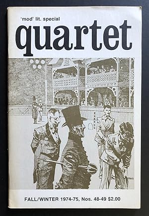 Seller image for Quartet 48 - 49 (Volume 7; VII; Fall - Winter 1974 - 1975) - includes a review of Gravity's Rainbow by Thomas Pynchon for sale by Philip Smith, Bookseller
