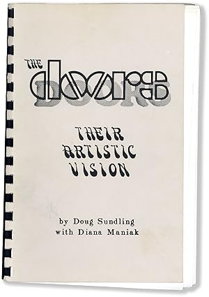 Imagen del vendedor de The Doors; Their Artistic Vision a la venta por Lorne Bair Rare Books, ABAA