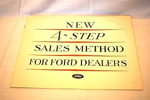 New 4 Step Sales Method for Ford Dealers in 1929