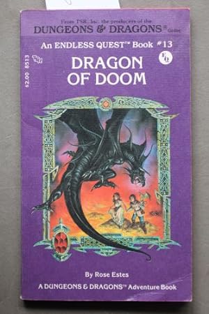 Seller image for Dragon of Doom. Endless Quest Book #13 / A Dungeons & Dragons Adventure Book - choice your adventures Book for sale by Comic World