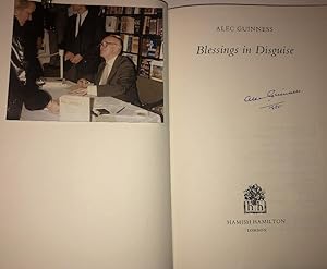 Seller image for Blessings in Disguise. 1985, 1st. Edn. dw. SIGNED & DATED, Fine for sale by Ely Books