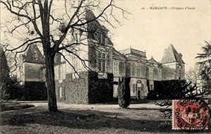 Ansichtskarte / Postkarte Margaux Gironde, Schloss Issan