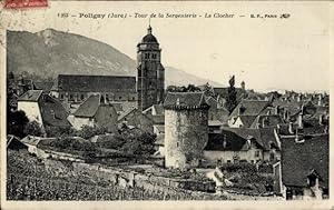 Ansichtskarte / Postkarte Vaux sur Poligny Jura, Tour de la Sergenterie, Le Clocher