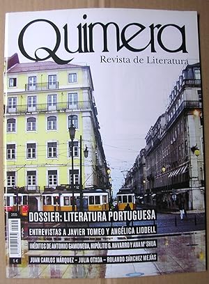 QUIMERA. Revista de literatura. Nº 355. Junio 2013. DOSSIER : LITERATURA PORTUGUESA