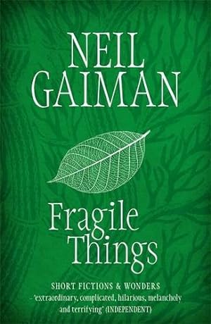 Imagen del vendedor de Fragile things. by Neil GAIMAN a la venta por Gabis Bcherlager