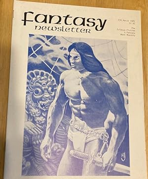Seller image for Fantasy Newsletter March 1981 Vol. 4 No. 3, Whole #34 for sale by biblioboy