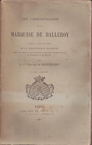 Les correspondants de la Marquise de Balleroy tome 2