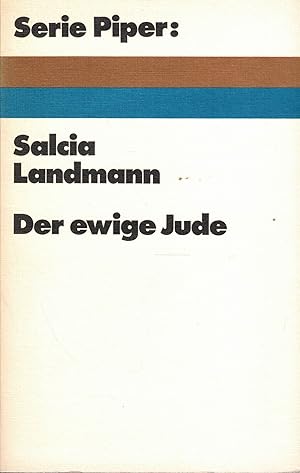 Bild des Verkufers fr Der ewige Jude (Serie Piper) zum Verkauf von Paderbuch e.Kfm. Inh. Ralf R. Eichmann