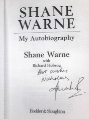 Bild des Verkufers fr Shane Warne: My Autobiography zum Verkauf von World of Rare Books
