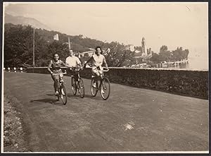 Italy 1939, Lake of Como, Bike tour, Vintage photography
