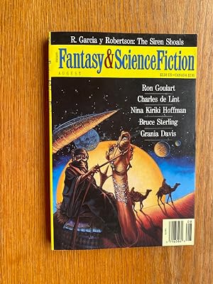 Imagen del vendedor de Fantasy and Science Fiction August 1993 a la venta por Scene of the Crime, ABAC, IOBA
